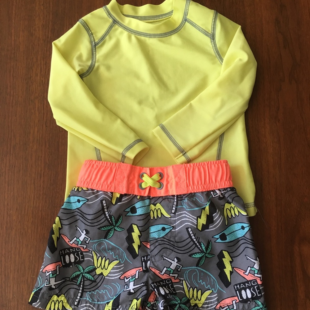 Cat & Jack infant swim set